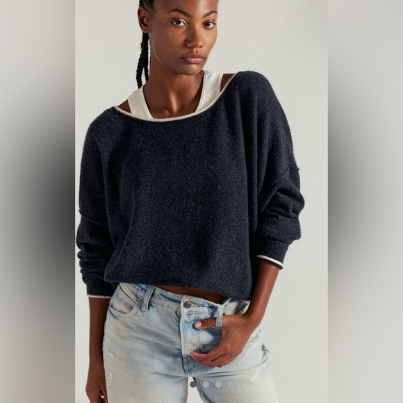 NWT FREE PEOPLE SEE ME PULLOVER - Picture 1 of 4